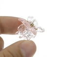thumbnail image 4 of Unique Bargains Fashion Butterfly Small Clip Hairdo Clip for Women 6 Pcs Gold Tone Pink, 4 of 5