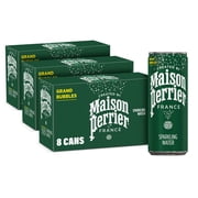 Maison Perrier Ultimate Unflavored Sparkling Water, 11.15 fl oz, 24 Pack Cans