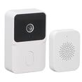 thumbnail image 2 of Intercomunicador Timbre Visual Inteligente Cámara De Video Timbre WiFi Inalámbrica 480P HD Llamadas Nocturnas Bidireccionales con AI PIR Detección De Movimiento Sirena Alarma, 2 of 14