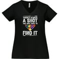 thumbnail image 3 of Inktastic Billiards Game Pool Player Women's Plus Size V-Neck T-Shirt, 3 of 5