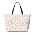 thumbnail image 2 of Xecao Maple Leaves for versatile beach bag for women includes zipper pockets and waterproof material, ideal for vacations and adventures., 2 of 7