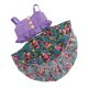 thumbnail image 4 of Ropa de verano para muñecas: traje de vestido floral sin mangas para muñeca americana de 18 pulgadas, Púrpura Zulema Vestido de muñeca americana, 4 of 5