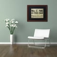 thumbnail image 3 of Trademark Fine Art "Wallstreet" Canvas Art by Color Bakery Black Matte, Wood Frame, 3 of 4