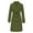 Army Green, variant on Women'S Double Breasted Long Sleeves Long Trench Coat Windproof Classic Lapel Slim Overcoat with Belt Army Green XL