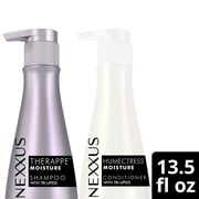 Nexxus Therappe And Humectress Shampoo And Conditioner For Dry Hair For Ultimate Moisture Powered By Polysoft Hydrator Technology With Tri-Lipids, 13.5 fl oz 2 Count