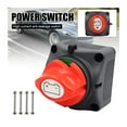 thumbnail image 2 of 12V-48V Disconnector 275A-455A Car Battery Power Cut-Off Switch ON/OFF 2 Position Isolator for Marine Boat Vehicles RV ATV UTV ,Wide Use, 2 of 7
