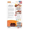 thumbnail image 4 of Juguete Masticar Huesos Nylabone Tocino y Sabor a Bistec Mediano para Perros Masticadores Agresivos, 4 of 13