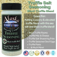 thumbnail image 2 of Black Truffle Sea Salt Seasoning – All Purpose Black Truffle Seasoning Mix – Blended with 100% Natural Mixed Spices & Black Truffle Sea Salt –  Duo - Alaska Seasoning Company, 2 of 13