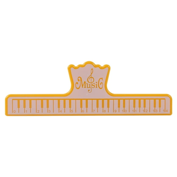 WREESH Support de Page de Musique Clips Fixes en Plastique pour Partitions de Musique Pinces à Notes pour Guitare Violon Piano Joueur Liquidation