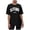 Black, variant on HXWCHs Women Solid Organic Cotton T Shirt Women's Printed Drop Shoulder Tee Casual Round Neck Loose Fit Comfortable top for Everyday Wear M Beige