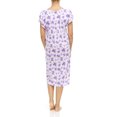 thumbnail image 4 of EZI Women's Plus Cotton-Rich Short Sleeve Darling Nightgown, 4 of 6