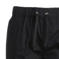 thumbnail image 4 of Pantalones Elásticos Informales Para Hombre, Monos Rectos Con Bolsillos (Negro/Xl)-160758.08 Likrtyny Caballero, 4 of 6