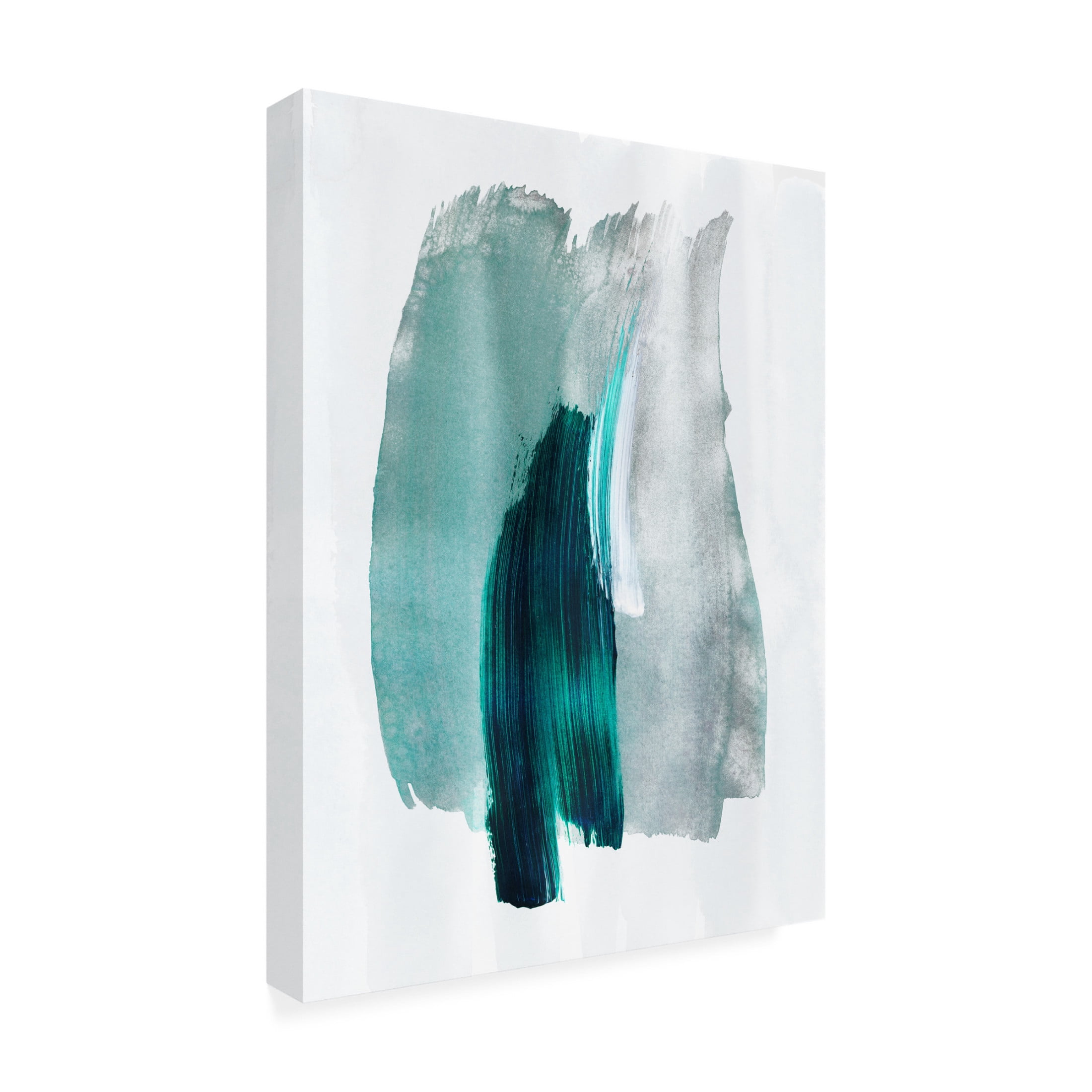 Trademark Fine Art Mareike Bohmer Abstract Brush Strokes 19 Canvas Wall Art