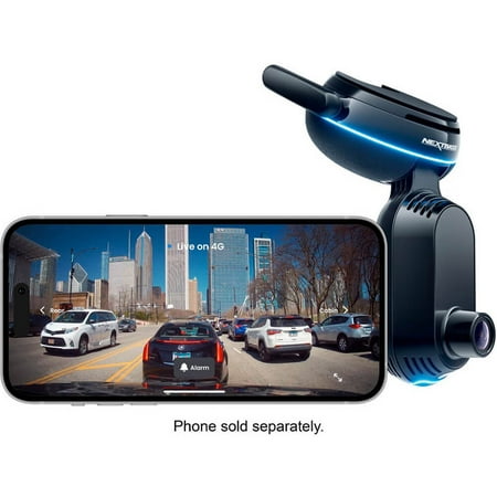Nextbase - iQ 1K Smart Dash Cam with 4G/LTE and GPS - Black