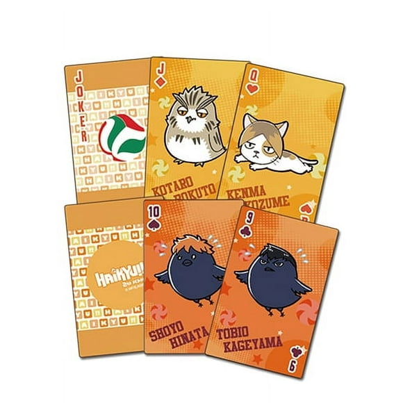 Cartes à Jouer - Haikyu!! S2 - Sd Grand Groupe Nouvelle Licence ge51686
