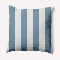 Simply Daisy 18" x 18" Graduated Stripe Nautical Indoor/Outdoor Throw Pillow