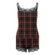 thumbnail image 5 of Puntoco-traje con tirantes y estampado de celosía para mujer, traje de pijama de encaje Sexy, camisetas sin mangas, pantalones cortos empalmados, conjunto informal, liquidación Puntoco Puntoco-1170, 5 of 6