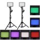thumbnail image 4 of Luz De Relleno LED, Iluminación Colorida De Luz LED USB Para Tiros De ángulo Bajo Para Transmisión De Juegos Para Transmisión En Vivo, 4 of 8