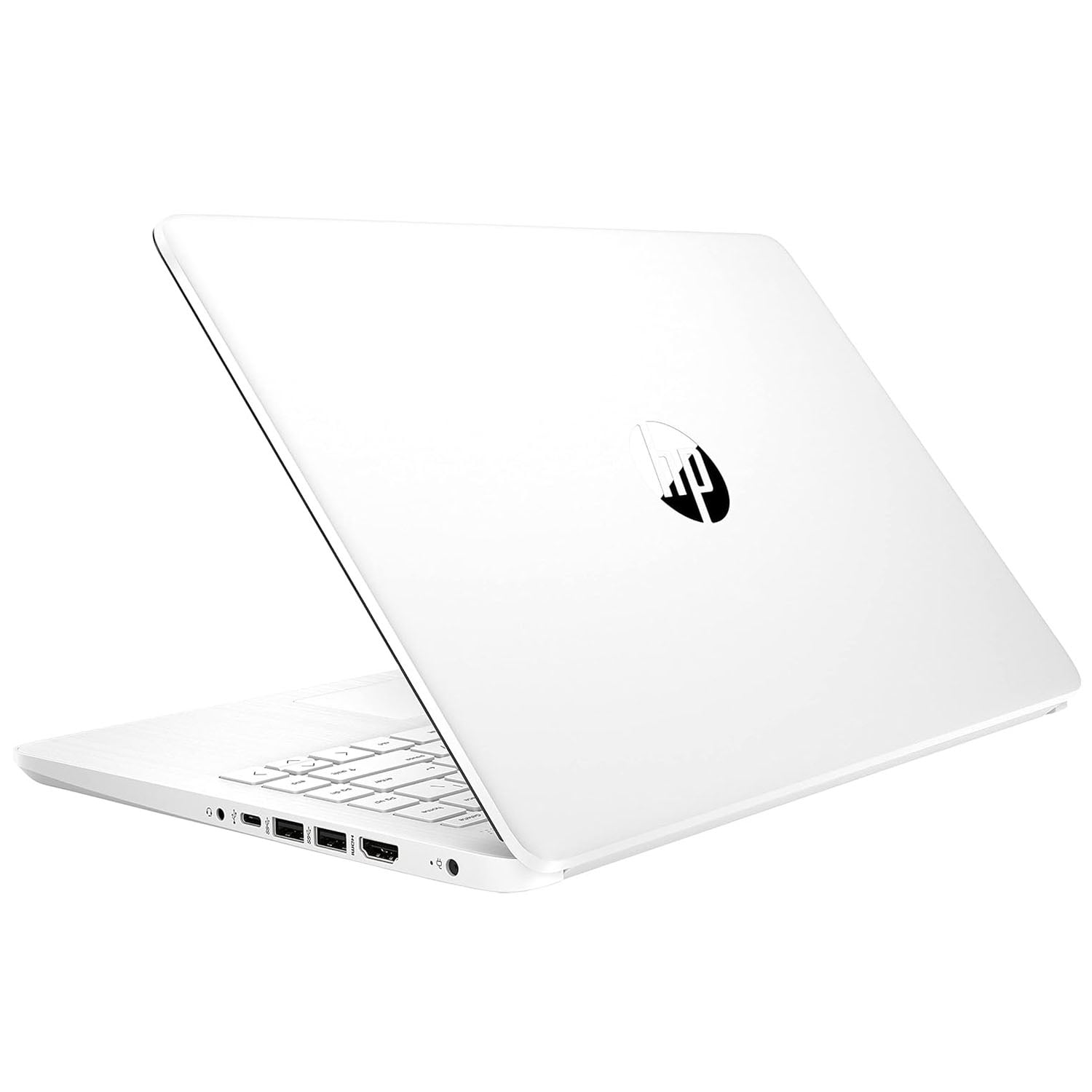 HP 14 14" HD Laptop Computer, Intel Celeron N4120, 16GB RAM, 192GB Storage(64GB eMMC+128GB SD Card), 1 Year Office 365, Long Battery Life, Win 11 Home in S Mode, Student & Home, White
