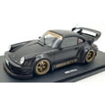 thumbnail image 2 of 2008 RWB Bodykit "Stella Artois" Matt Black 1/18 Model Car by GT Spirit, 2 of 11