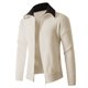 thumbnail image 4 of Ceisia Men's Slim-Fit Color-Blocked Zipper Knit Cardigan Multi-Solid for Spring Gift, 4 of 9