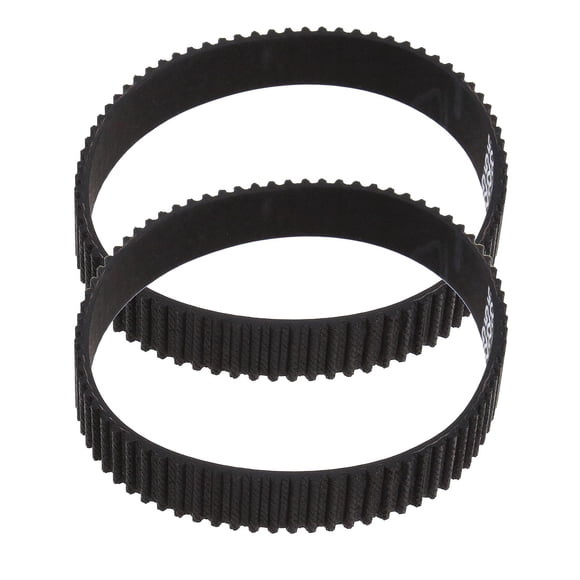 Micro Traders Planer Toothed Drive Belts HTD 3M-225 12mm Synchronous Belt Black Rubber Closed Loop Timing Pulley Belt 2604736001 2Pcs