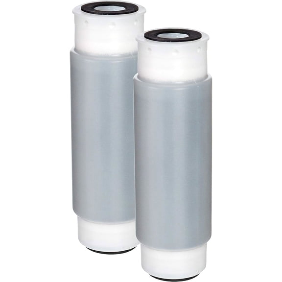 AQUA CREST AP117 Whole House Water Filter, 10" x 2.5" Replacement for 3M® Aqua-Pure AP117, Whirlpool® WHKF-GAC, Pack of 2