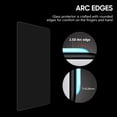 thumbnail image 5 of Xpm Screen Protector for Motorola Moto G 5G 2023 [2 Pack] Tempered Glass Screen Protector Round Edges 0.26MM Arcing [Anti-Bubble] [9H Hardness][Case Friendly], 5 of 9