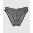 thumbnail image 5 of Culotte Bikini à Taille Haute Lisse et Confortable en Noir Smoking, 5 of 5