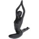 thumbnail image 3 of Sharprepublic Sculpture. Girl Ceramic Figures. Yoga Pose Black Model Woman Statue Statuett, 3 of 5