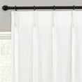 thumbnail image 2 of DriftAway Pinch Pleat Linen Textured Semi Sheer Solid Farmhouse and Modern Rustic Linen Curtains 2 Panels 50 inches Wide by 108 Inches Long Drapes for Living Room Bedroom Light Linen, 2 of 9
