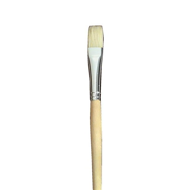 School Smart White Bristle 0 50 In Short Paint Brush Pack Of 12 Walmart Com Walmart Com