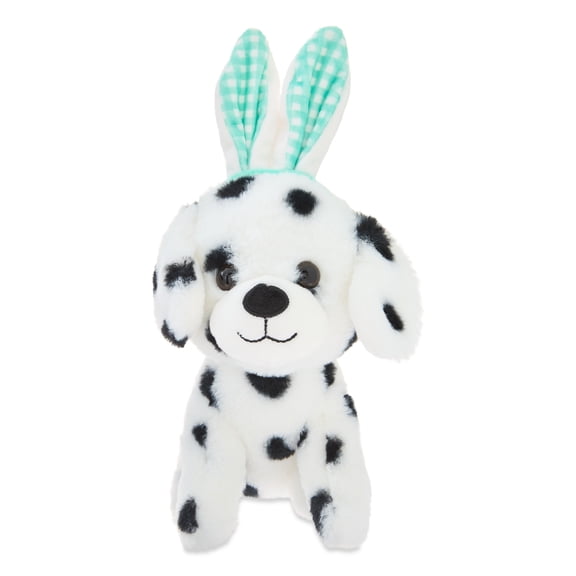 Small Dalmatian with Bunny Ears Plush, 10.5", Easter by Way To Celebrate