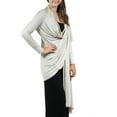 thumbnail image 2 of Women's Flowing Long Sleeve Shrug, 2 of 4