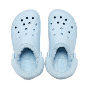 Crocs Adult Baya Lined Fuzz Strap Clog