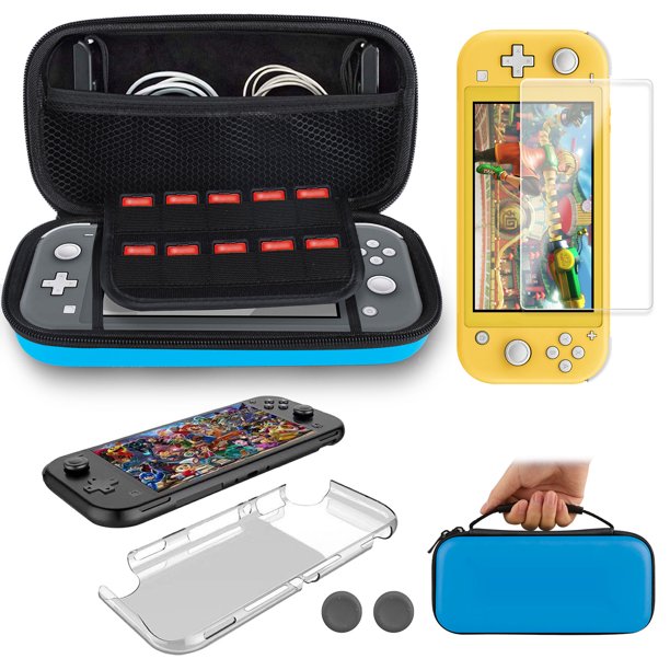5 IN 1 Carry Case fit for Nintendo Switch Lite with Screen Protector