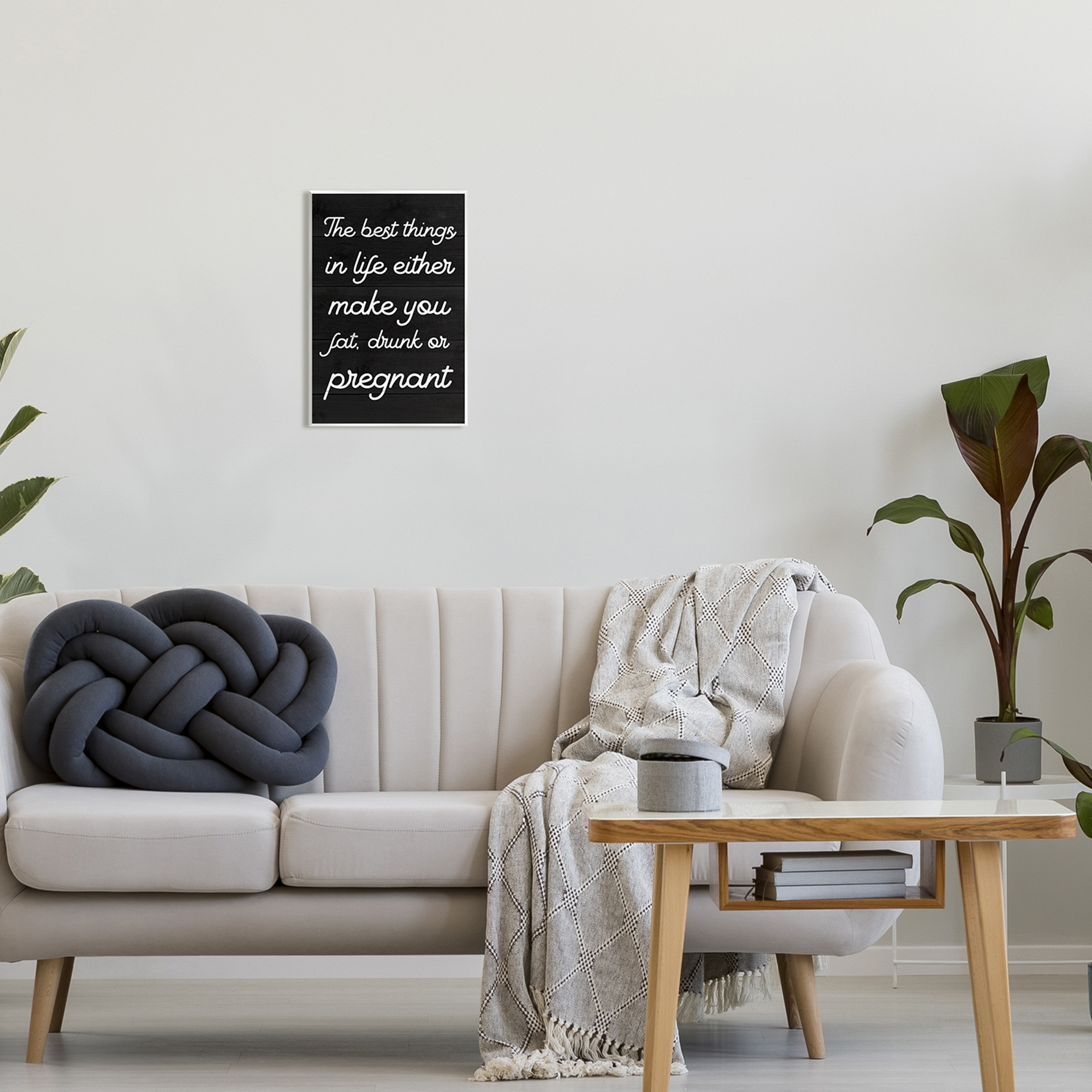 Stupell Industries Funny Best Things In Life Inspirational Painting Unframed Art Print Wall Art, 10 x 15