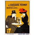 thumbnail image 2 of Cappiello, Leonetto 11x14 Black Modern Framed Museum Art Print Titled - Man and woman at a cafe, 2 of 4