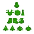 thumbnail image 2 of Juego De 12 Cubiertos Navideños: Tenedores Y Cucharas, Bolsa Para Decorar La Mesa De Navidad, Bolsa Para Cubiertos, Decoraciones Temáticas Navideñas, 2 of 2