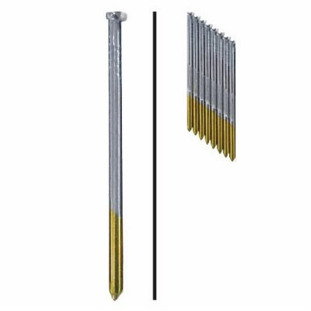 2.5 x 15 Gauge 33 deg Smooth Tape Electro Galvanized Nails - 4000 Count