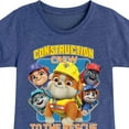 thumbnail image 3 of Paw Patrol - Rubble & Crew - Construction Crew to the Rescue - Toddler & Youth Girls Short Sleeve Graphic T-Shirt, 3 of 6