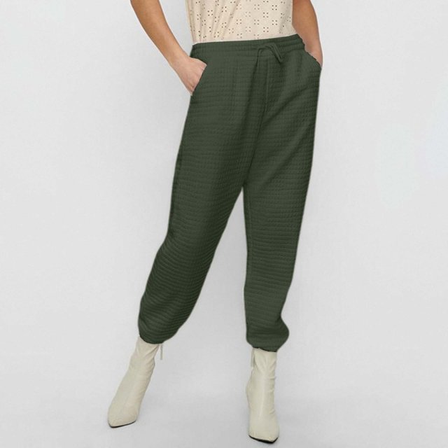 WILLBEST Pantalones Casuales elegantes para Mujer, Pantalones Deportivos Cómodos para Uso Diario, Diseño Elástico Versátil para Cualquier Temporada. Extra Grande