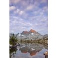 thumbnail image 2 of Paulson, Don 17x24 Gold Ornate Wood Framed with Double Matting Museum Art Print Titled - California Mountains reflect in Garnet Lake, 2 of 4