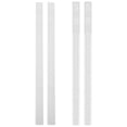 thumbnail image 1 of 2 pairs of Measuring Dough Strips Professional Rolling Pin Guide Baking Supply, 1 of 7