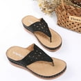 thumbnail image 4 of Summer Comfortable Wedge Slippers Women Wear Thick Bottom Casual Beach Sandals, 4 of 4