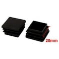 thumbnail image 3 of Unique Bargains Chair Leg Plastic Blanking End Cap Square Tube Insert Plug Black 20mmx20mm 50Pcs, 3 of 4