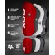 thumbnail image 3 of RDX Espinilleras Kickboxing Muay Thai SATRA SMMAF Aprobado Premium Maya Hide Cuero Pierna Empeine Almohadillas de Protección MMA Artes Marciales Patadas Sparring Equipo de Entrenamiento BJJ Karate Box, 3 of 5