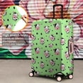 thumbnail image 4 of Green Cow Spot Pattern Luggage Cover Fashion Suitcase Cover Baggage Covers Fit 25-28 Inch Luggage (Go Travel), 4 of 5