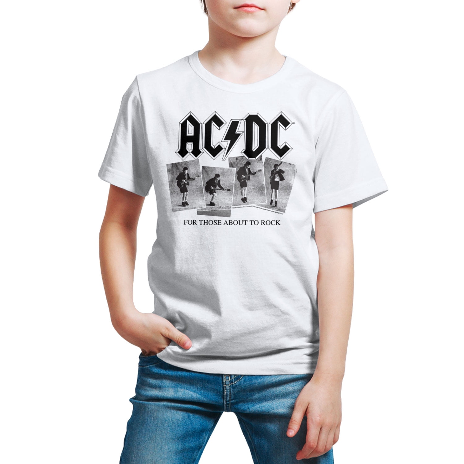 ACDC - Photo Sequence - Toddler And Youth Short Sleeve Graphic T-Shirt ...