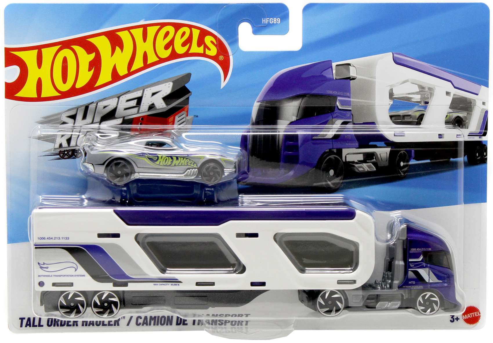 Hot Wheels 1:64 Scale Team Transport Mazda RX3 & Sakura Sprinter